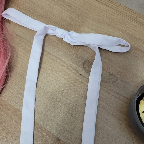 Spy X Family Anya Cosplay Costume Set w/ Wig Dress Horns - Picture 6 of 8